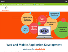 Tablet Screenshot of ecodesoft.com